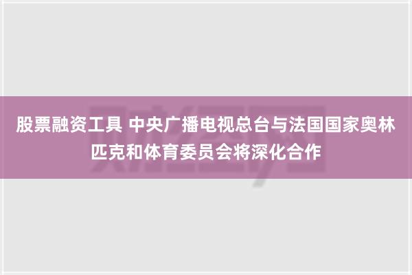 股票融资工具 中央广播电视总台与法国国家奥林匹克和体育委员会将深化合作