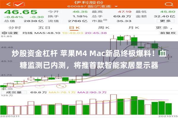 炒股资金杠杆 苹果M4 Mac新品终极爆料！血糖监测已内测，将推首款智能家居显示器