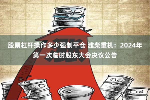 股票杠杆操作多少强制平仓 潍柴重机：2024年第一次临时股东大会决议公告